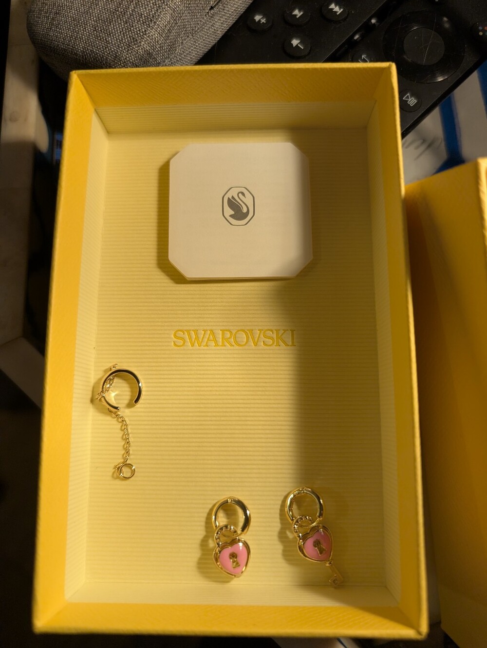 Swarovski Crystal Earrings And Cuff